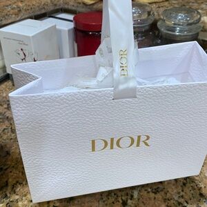 Gorgeous authentic brand new textured Christian Dior bag with shredded D inside